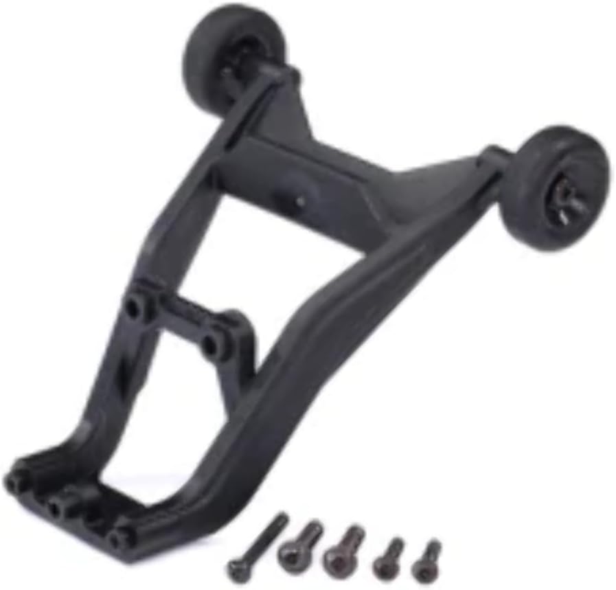 Traxxas 3678 Wheelie Bar – Barra Antibeccheggio Assemblata, Nera, Scala 1:10