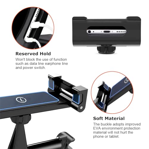 Image of STHIRA Tablet Holder for Car, Adjustable Retractable Headrest 4.7-10.5 Inch