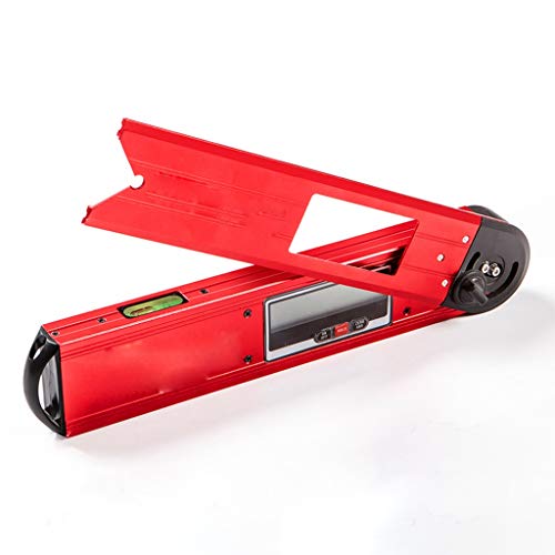 Inclinomètre de précision 0-180° avec écran digital et biseau d'angle pour bricolage