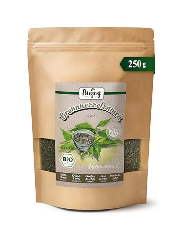 Biojoy Semillas de Ortiga Ecológicas (250 g), secas y enteras, ideales para Té de Ortiga o para consumo (Urtica dioica) Biojoy Semillas de Ortiga Ecológicas (250 g), secas y enteras, ideales para Té de Ortiga o para consumo (Urtica dioica)