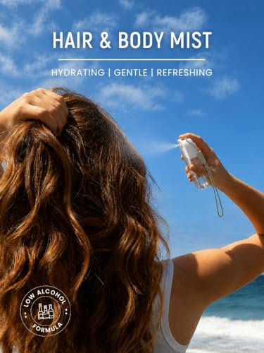 Image of EM5 Frosted Vanilla Hair & Body Mist | Woody Vanilla | Hydrating | 50ml