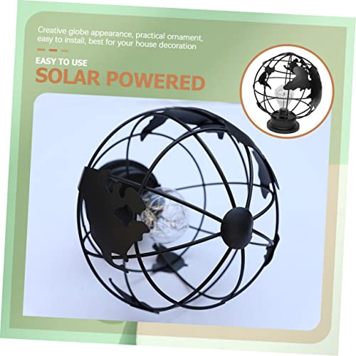 ERINGOGO globo luz noturna decoração de luz noturna adorno de globo de geografia luz oca pilha aaa p