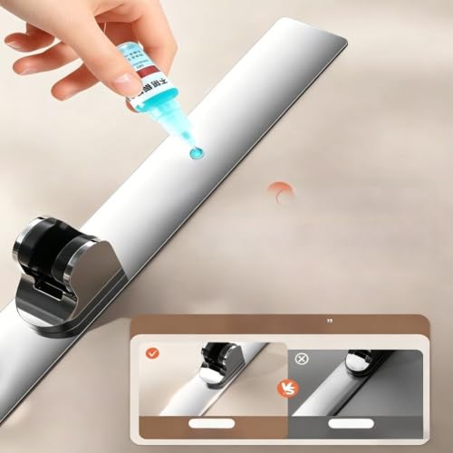 Support de douche sans perçage pour rénover sans trouer