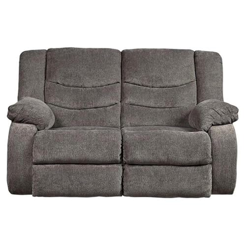 Signature Design by Ashley Tulen Wall Hugger Reclining Loveseat, Dark Gray - image 5