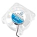 WINSINN 40mm Fan 12V LED Blue, 3D Printer Micro 12 Volt Fans 4010 Hydraulic Bearing, Brushless Cooling 40mmx10mm 2PIN for DVR PC CPU (Pack of 5Pcs)