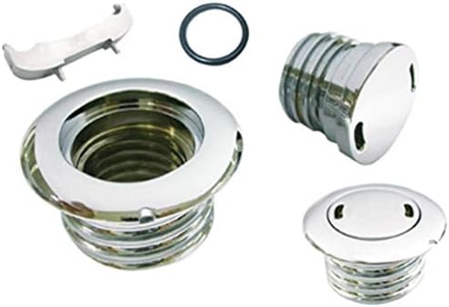 GAS CAP WITH SPANNER KEY FOR 1982/LATER MODELS - NON-VENTED WITH LEFT HANDED THREAD