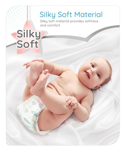 Image of babyhug Pro Bubble Care Premium Pants Style Diaper | Size - Small (S) | 4 to 8 kg - 70 Pieces | Breathable Material | Bubble Layer Technology