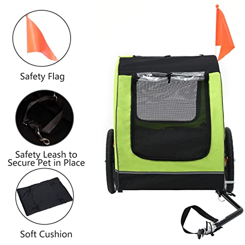 Dog Trailer, Medium Dog Buggy, Bicycle Trailer For Small And Medium Dogs Under 88 Lbs #TOP2