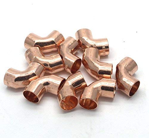 Supaplumb Copper 15Mm End Feed 90° Elbow (73)