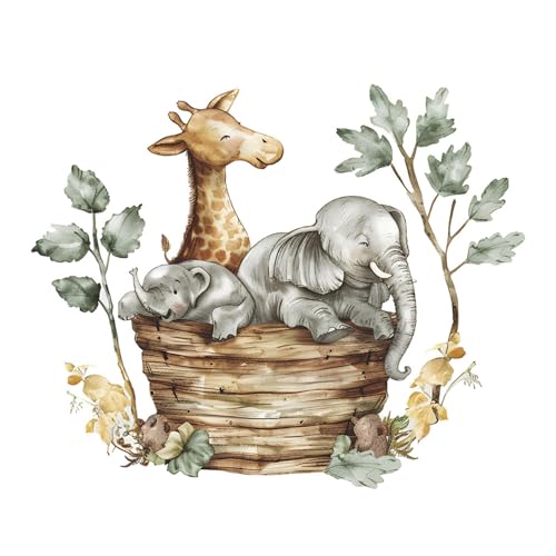 Vinilo decorativo de animales infantiles Achang en PVC