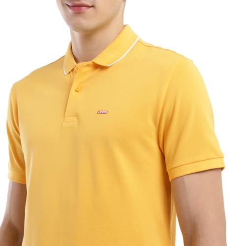 Image of Levi's Men's Pure Cotton Slim Fit Polo T-Shirt