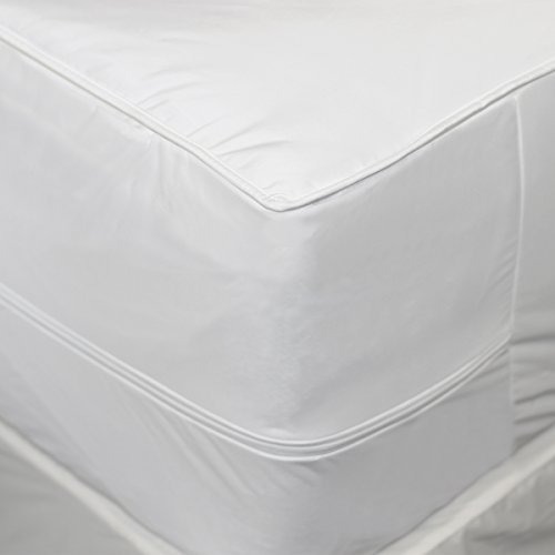 AllerEase 2-in-1 Hot Water Wash Mattress Pad with Removable Top, Twin XL