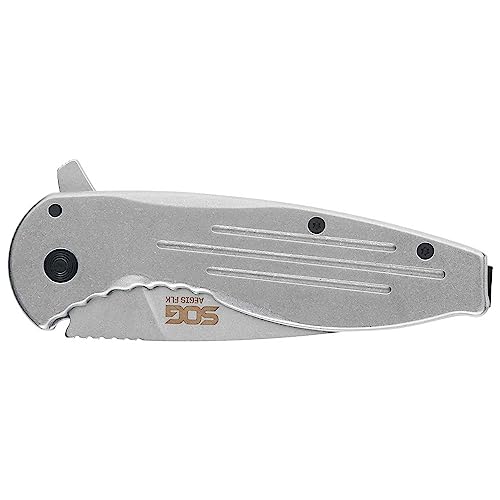 Sog Aegis Framelock, White #TOP4