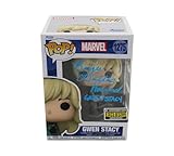 Bryce Dallas Howard Autographed/Signed Gwen Stacy #1275 Funko Pop with "Gwen Stacy" Inscription - Blue ink