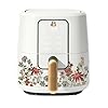 B - 3-Quart Digital Air Fryer, TurboCrisp Technology, 4 Presets, 170°F-400°F, Non-Stick, Dishwasher Safe, 1200 Watt. (WILDFLOWER WHITE)