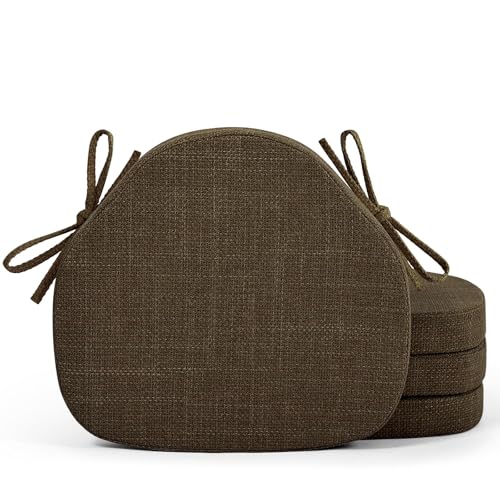 Shinnwa Dining Chair Cushions Set of 4, High-Resilience
