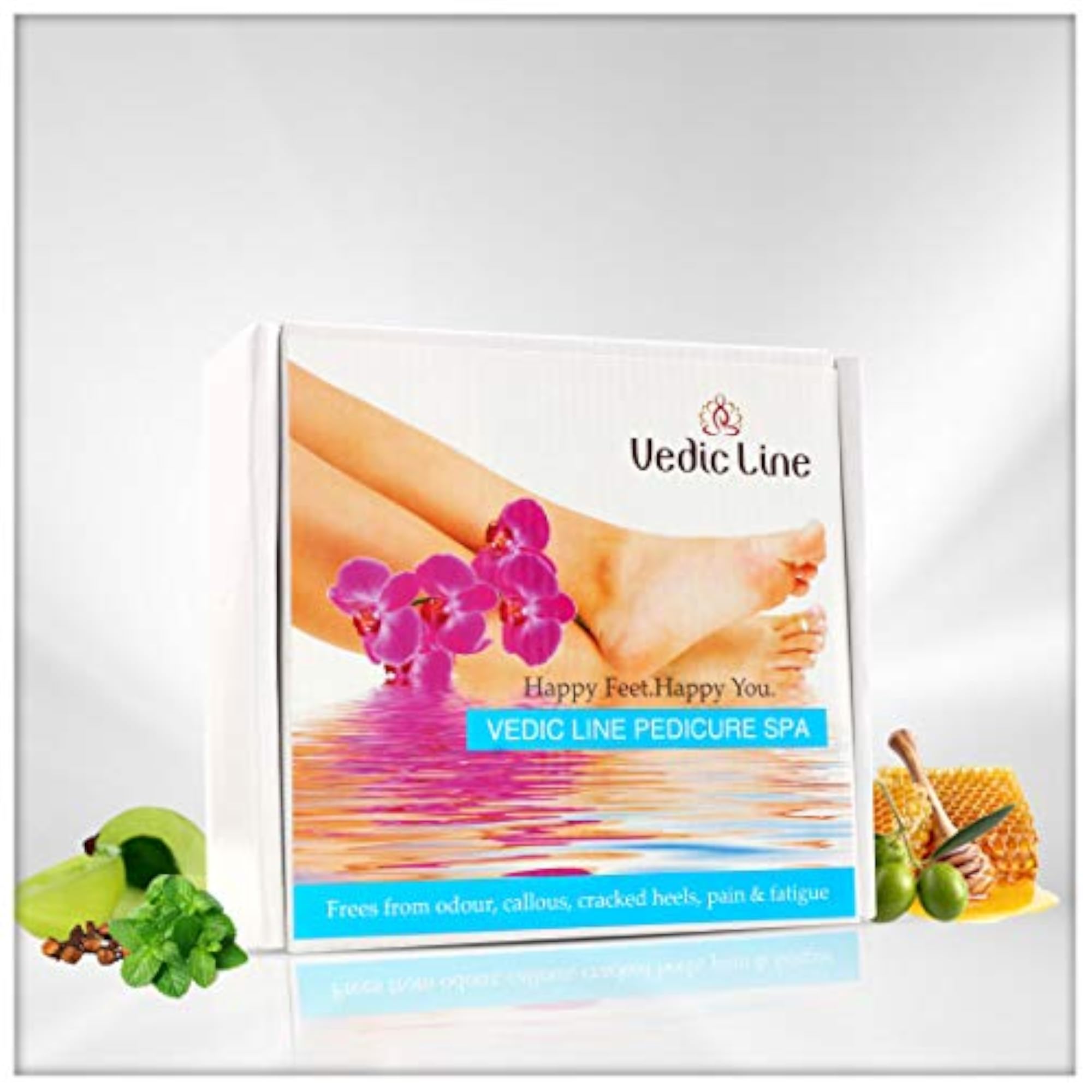 Vedicline Pedicure Spa Kit for Dry & Cracked Heels