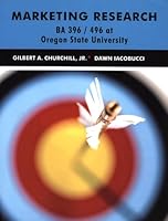 Marketing Research BA 396 / 496 - Oregon State University 0324675283 Book Cover