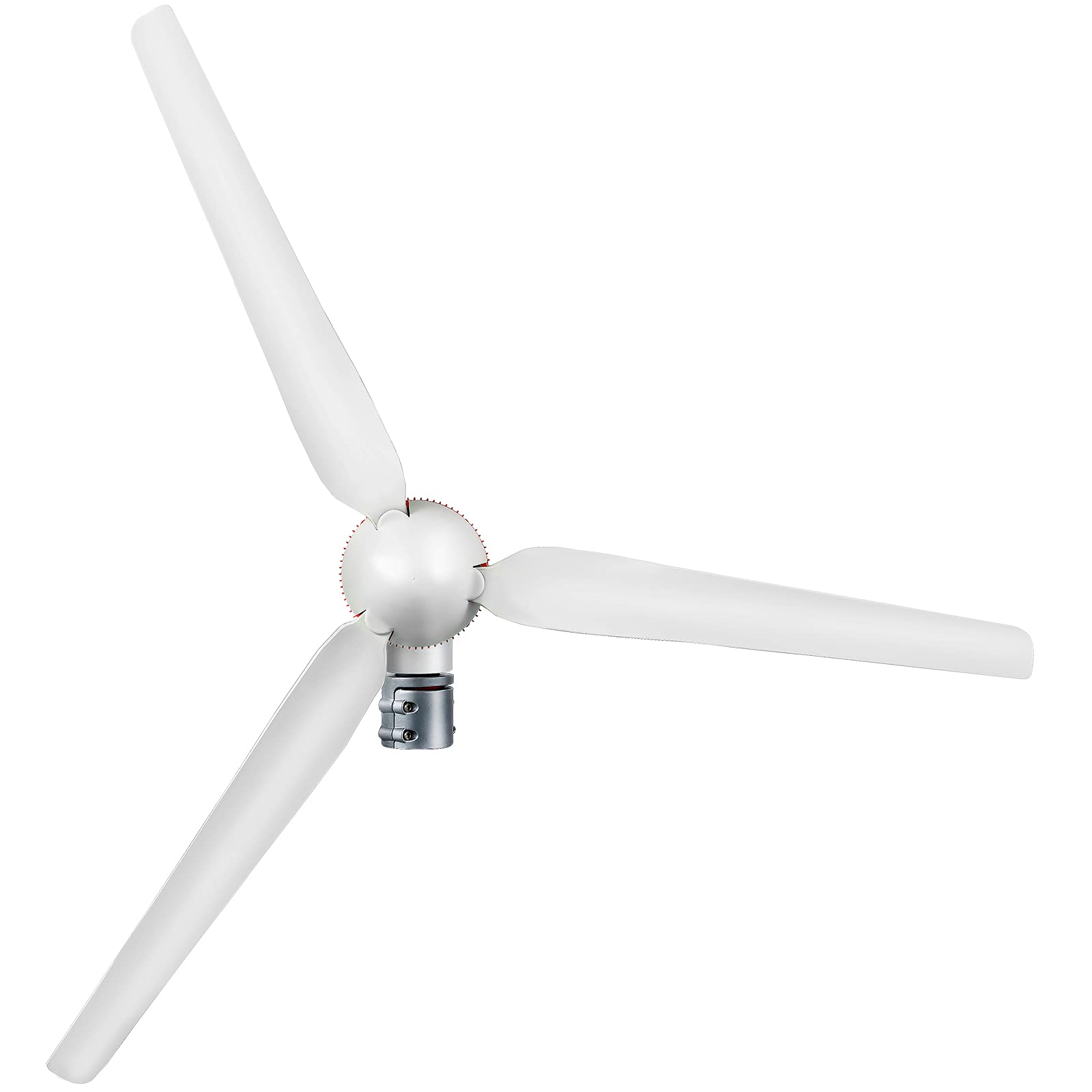 VEVOR Turbine Éolienne, 5 Lames Générateur Éolienne Solaire, Générateur Électrique Éolienne, Résistance Excellente à La Chaleur, pour une utilisation à domicile/une utilisation en bateau/marine