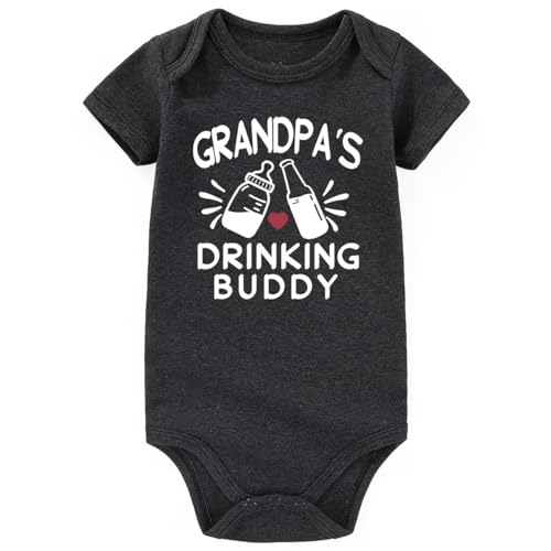 Image of Grandpa Baby Clothes For Girl Boy Gender Neutral Newborn Romper Funny Baby Bodysuits infant outfits