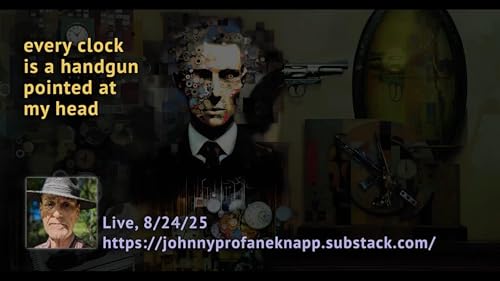 『Live Autistic Truth: "every clock is a handgun pointed at my head"』のカバーアート
