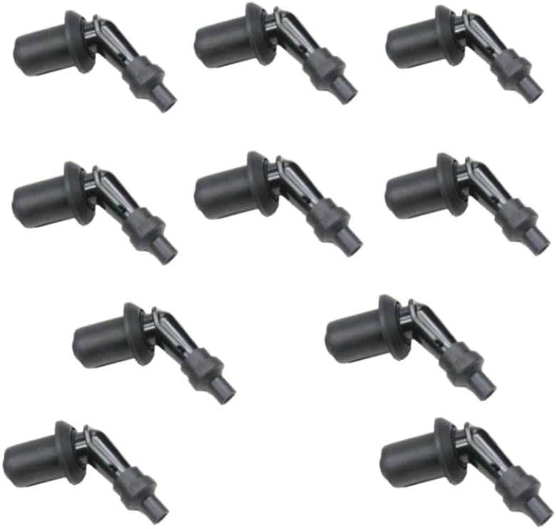 Spark Plug Cap Boot Cover Resistor 10pcs Compatible With GY6 50cc 125cc 150cc Scooter ATV Motors 152QMI 157QMJ