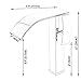 Beati Faucet Vessel Sink Faucet - Large Waterfall Bathroom Faucet Chrome for Vanity Sink Single Handle 1 Hole High Arc