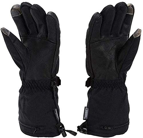 Gants chauffants électriques 3 niveaux de température pour l'extérieur