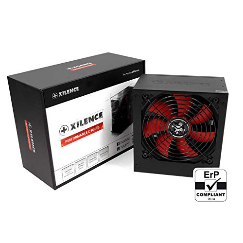 Xilence XP700 550W ATX Negro Unidad de - Fuente de alimentación (550 W, 200-240, 700 W, Activo, 18 A, 30 A)