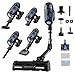 Rowenta XForce Flex 12.60 Aqua - Aspiradora Escoba sin Cable, Potente succión 150 Air Watts, Batería larga duración hasta 45 minutos, 2 en 1 para fregar y aspirar, Sistema de tubo flexible, RH98C8WO