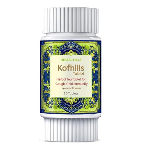 Image of Herbal Hills cough tablet Kofhills 30 Tablets for Cough & Cold