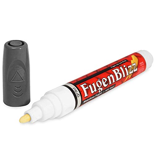 Fugenstift grau Bad | Fugenmarker grau für Ihren Sanitärbereich | Fugenreiniger Fliesen Schimmel | Ideal für Ihre Fliesen in Bad, WC & Küche