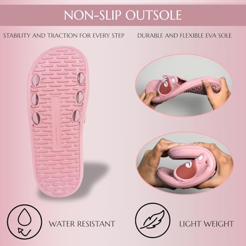 Image of TRASE Casual Slippers With Single Strap Flip Flops For Woman | Slippers For Woman | Lightweight | Soft | Trendy And Comfortable Chappal For Home, Daily Use