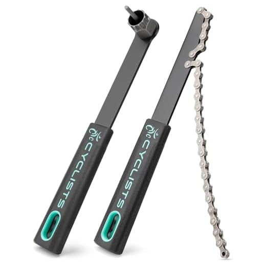 cyclists Cassette Removal Tool Set - Kettenpeitsche & Lockring-Werkzeug für Shimano HG Kassette/Freilauf Montage & Demontage MTB Rennrad 7 8 9 10 11-Fach (CT-F01+F04)