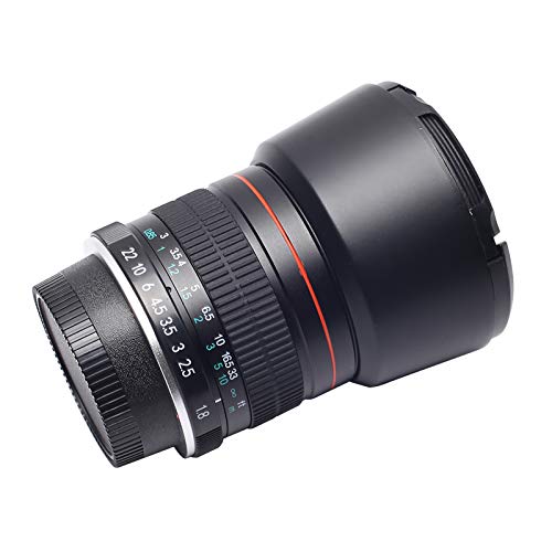 DEVMO 85mm f/1.8 Portrait Lens Compatible with Nikon D90 D80 D70 D7100 D7000