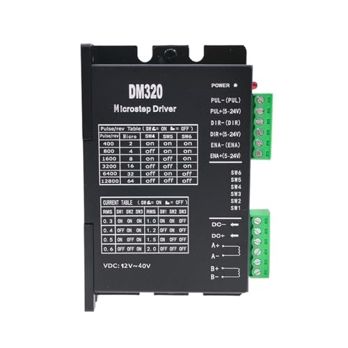 Contrôleur de moteur pas à pas DM320 2H320 pulse pour brushless DC motor shell