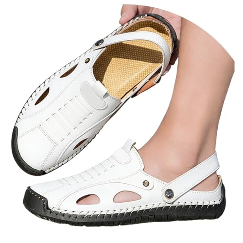 Zapatillas hombre perforadas: calzado casual de puntera cerrada verano