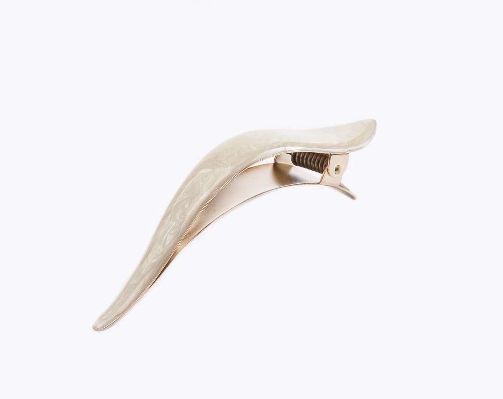 Ficcare Maximas ClipヘアクリップM Amazon.com : Ficcare Maximas Hair Clip Honey Marble - size Medium
