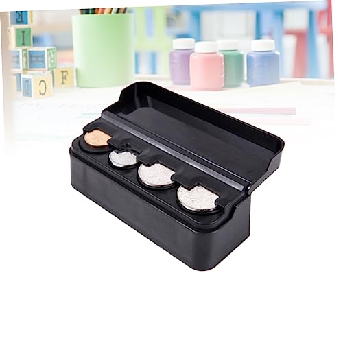 Caja organizadora de monedas para coche color negro miniatura 7