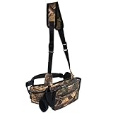 Camo Hunting Fanny Pack with Handwarmer, Lightweight Hunter Waist Pouch Bag Waterproof Hunting Camouflage Accessories with 2 Adjustable Belts for Cold Weather Outdoor Climbing Hiking Ice Fishing