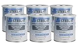 Steel-It 1050Q Polyurethane Topcoat, Industrial Paint Coating, – Dove Gray (6 Quarts)