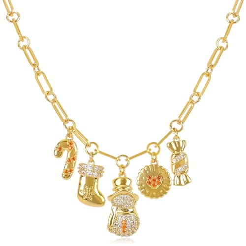 Biscuits et bonbons en pendentif ajustable, le bijou festif sans irritation