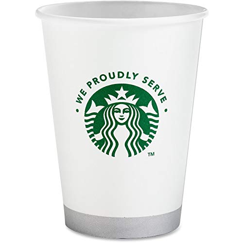 We Proudly Serve, SBK12421058, Compostable 12 oz. Cups, 1000 / Carton, White