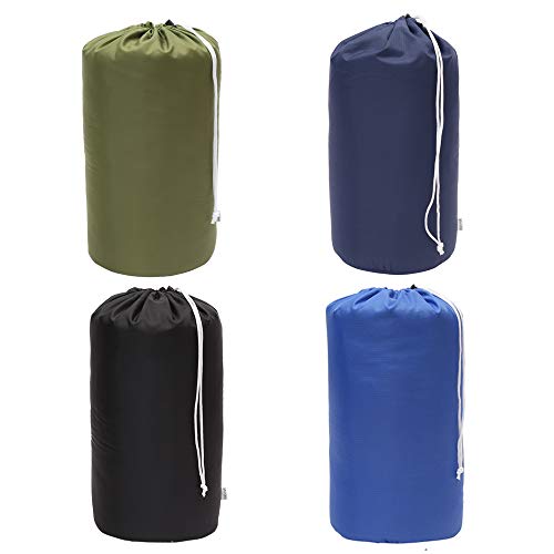 Augbunny Durable Drawstring Water Resistant Dust Flap Stuff Sack Bag 4-Pack #TOP1