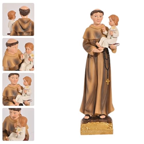 Statue religieuse catholique, figurine décorative comme présent chrétien de maison - 8