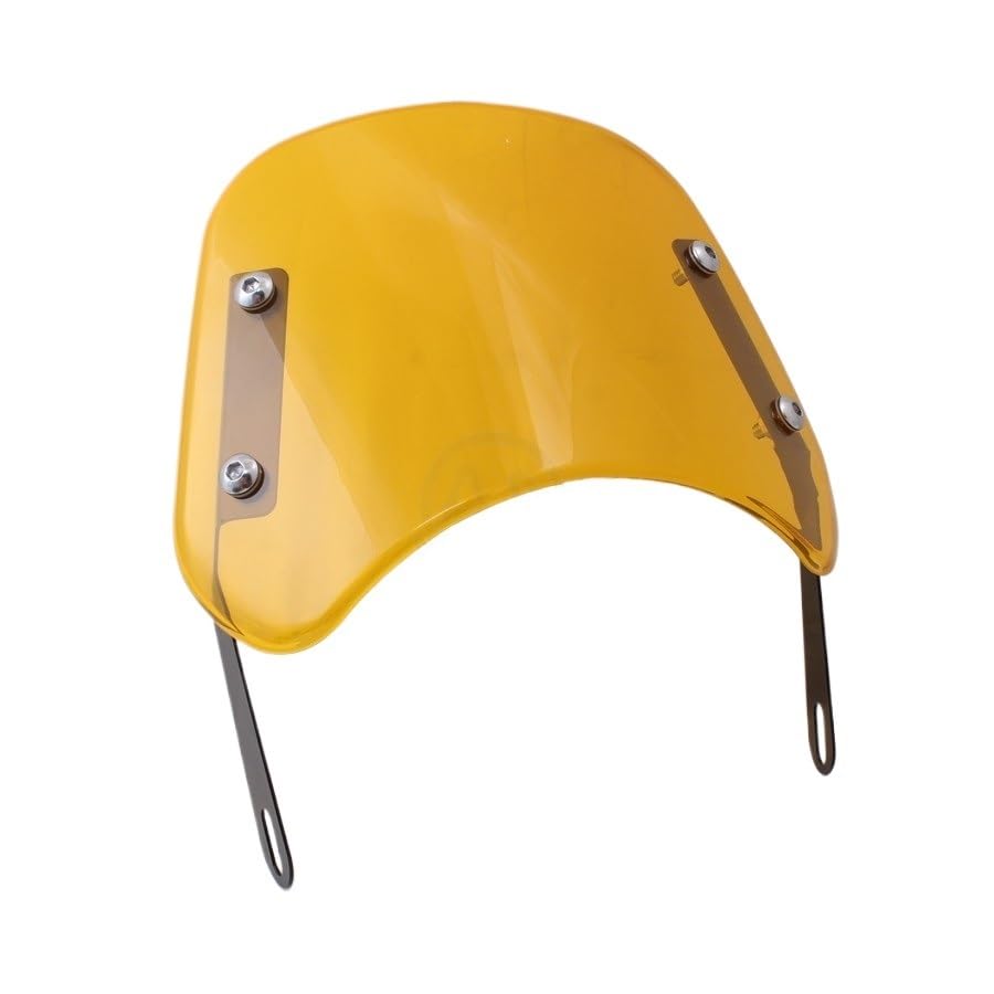 Pare-brise moto universel déflecteur de vent pour phare Harley 6.5-9.45 pouces