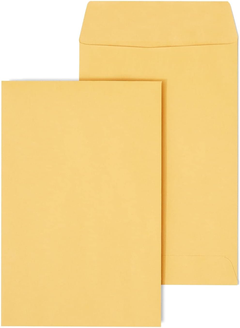 Staples 6 x 9 Self‑Sealing Catalog Envelopes, Brown Kraft, Strong Peel & Seal Closure, Heavyweight Mailing Envelopes, 100/Box