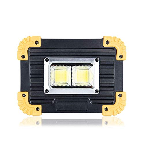 Solar light Decking Patio Lighting Outdoor Lighting Landscape Light Outdoor Fixtures Cob Led Floodlights 3 Modes Ip44 Outdoor Portable Spotlight Flashlight 5V USB Rechargeable 18650 AAA Battery Powere