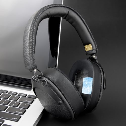 Almohadillas para auriculares SOULWIT para Marshall Monitor (1.0 Edition), almohadillas de repuesto con espuma de alta densidad - Negro CG miniatura 4