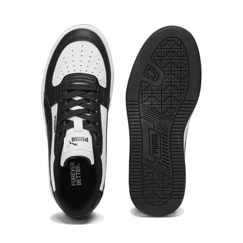 PUMA Caven Sneaker, White Black Black, 10.5 US Unisex Little Kid4